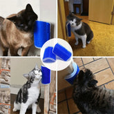 Cat Wall Corner Self Groomer Massage Toy